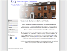 Tablet Screenshot of buckenhamgalleries.co.uk